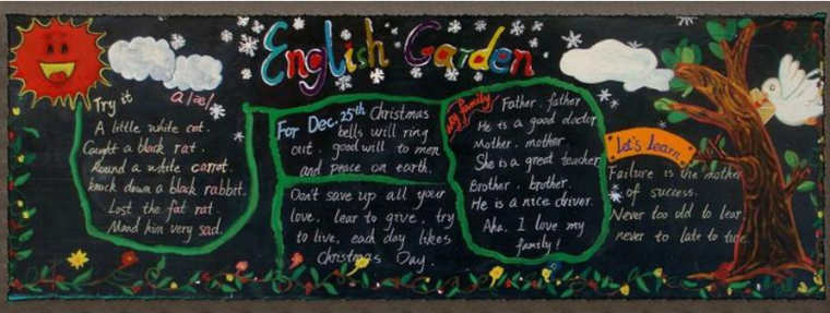 圣诞节英语黑板报资料:圣诞节的故事