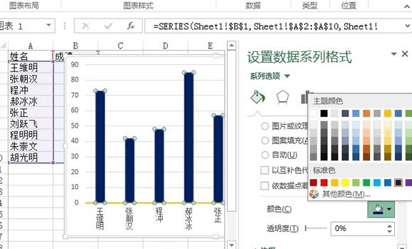 excel2013如何绘制图表