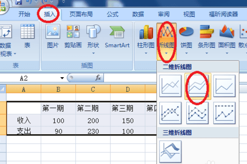 excel2007如何制作折线图