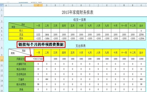 怎么用excel财务报表