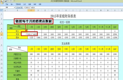 怎么用excel财务报表