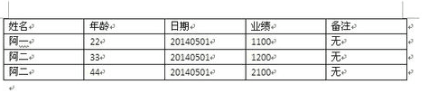 如何将word中文本转换成表格