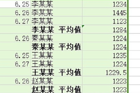 wps表格的数据怎样进行分类汇总