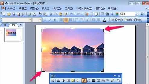 ppt2007如何将图片剪切图文教程