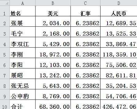 excel2013如何设置以显示精度数据为准计算