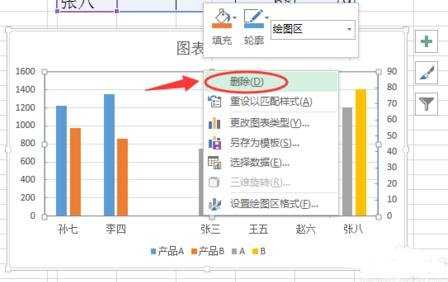 Excel2007如何制作数值差异柱形图教程