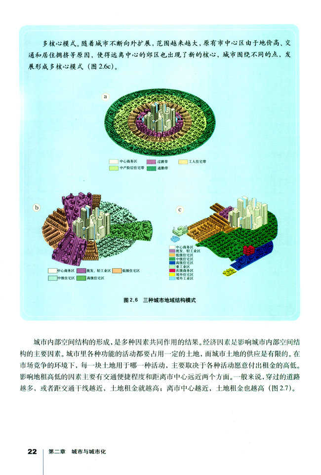 高一必修2地理第二章