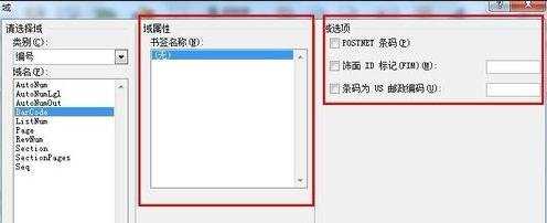 word文档怎样设置域