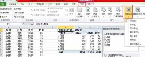 怎么利用Excel2010数据透视表处理数据