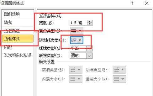 excel2010怎么修改图例边框样式和颜色