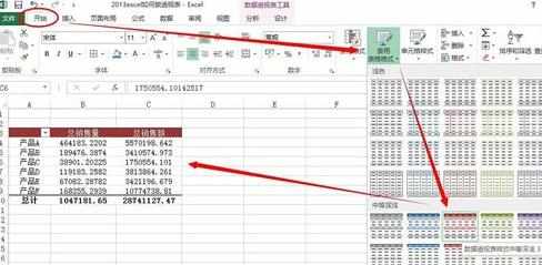 excel怎么制作数据透视表 excel2013制作数据透视表的方法