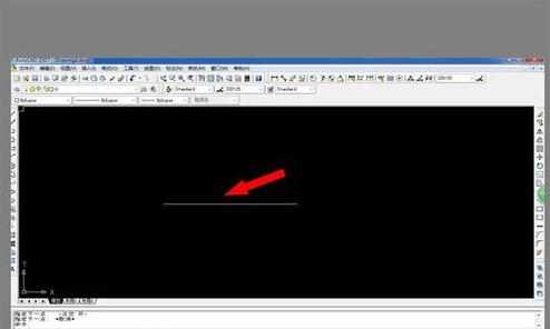 cad中如何画箭头直线的