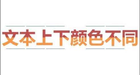 ppt2010中如何设置上下文本不同色