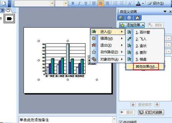 ppt2010如何添加图表动画