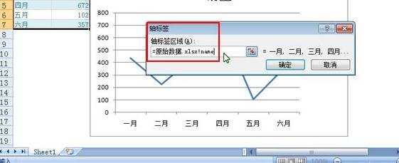 Excel2007如何制作自动扩展数据折线图