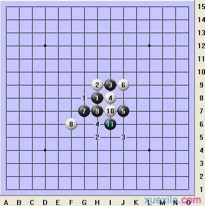 五子棋 花月开局