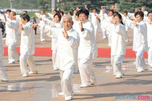 太极拳架里找松沉