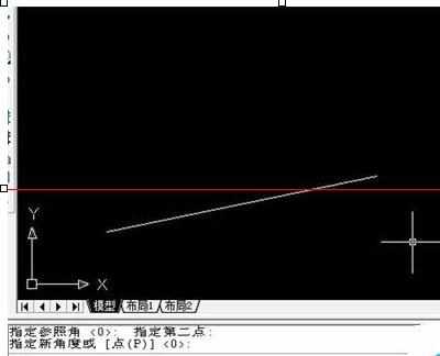 cad2007中如何旋转图形