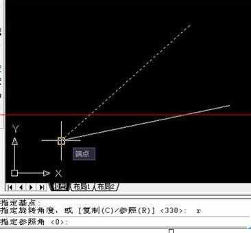 怎么在CAD中旋转图形