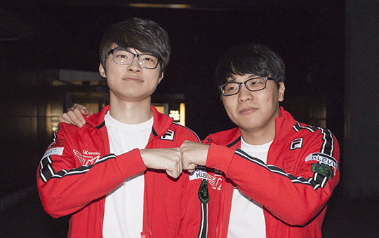 SKT2-0取胜队后Faker、Bengi专访