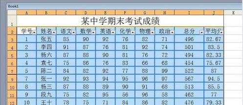 EXCEL的自动筛选功能详解