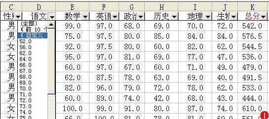 excel中筛选大于、小于、等于的教程（2种）