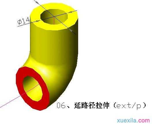 cad怎么用拉伸三维建模