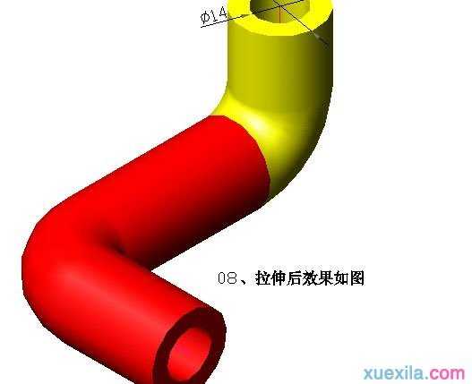 cad怎么用拉伸三维建模