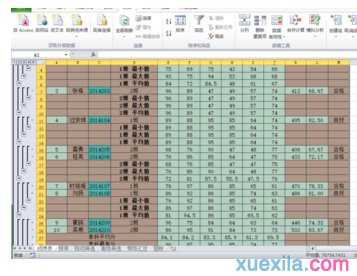 excel2010分类汇总以分数段计数的教程