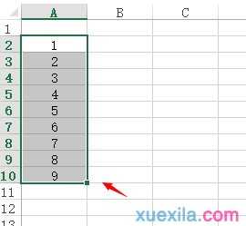 excel2010九九乘法表的制作教程