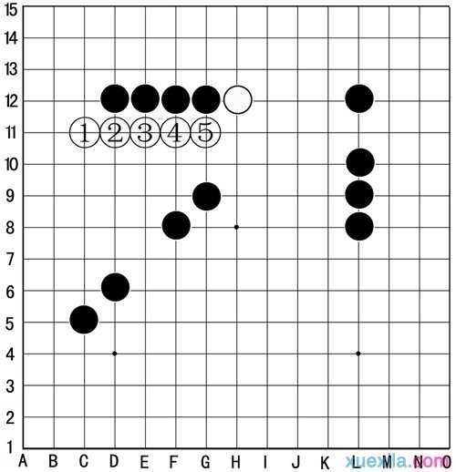 五子棋术语活四讲解