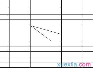 excel2010表格画斜线的教程
