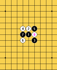 五子棋丘月局战术技巧