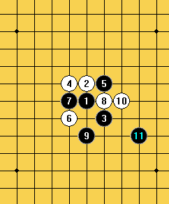 五子棋丘月局战术技巧