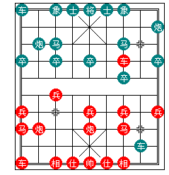 象棋平炮兑车之车8进8的变化方向