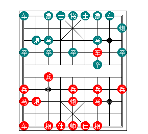 象棋平炮兑车对红马八进九变的走法