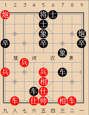 象棋左右子力协调方法