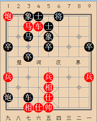 象棋中局决策计划与应变