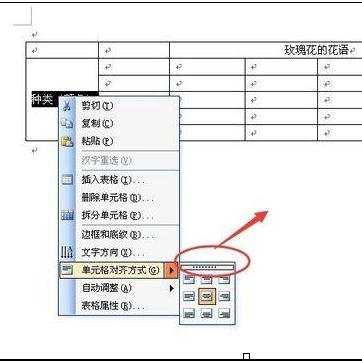 word中怎样绘制表格内容居中