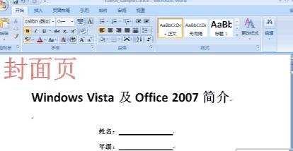 word2007页面设置的小技巧