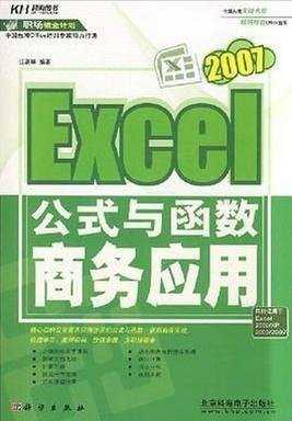 excel 2007公式与函数商务应用