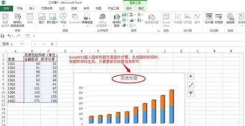 excel 2007添加图表标题的方法