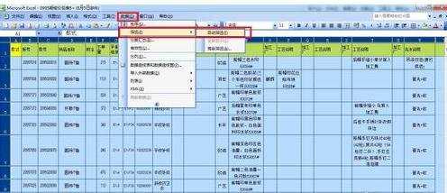 excel2003使用筛选的教程