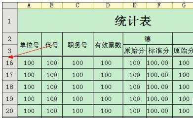 如何固定excel表头的方法