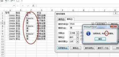 excel2013替换功能的使用方法