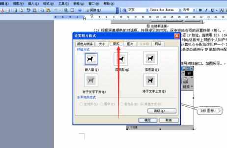 word怎样设置图片格式不同