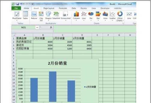 excel柱形图更改数据的方法