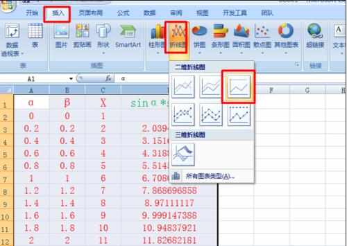 excel绘制函数图教程