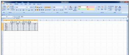 excel2007图表的制作教程