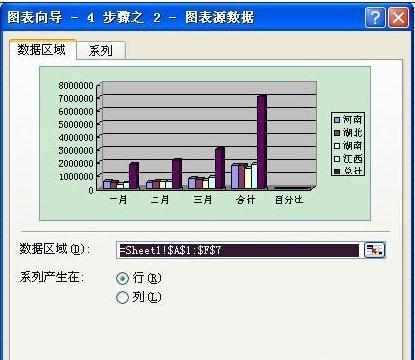 excel2003插入图表的方法